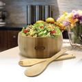 Gourmet Bamboo 3-Piece Salad Bowl Set